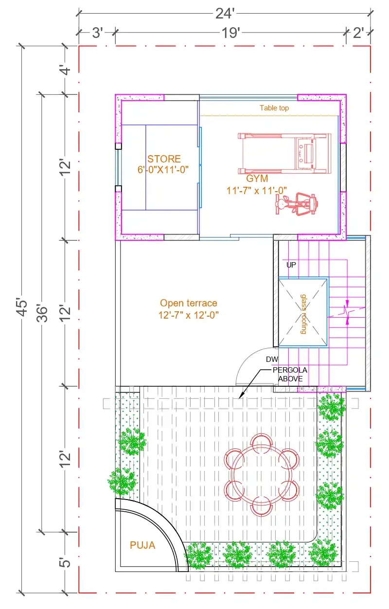 Terrace Floor